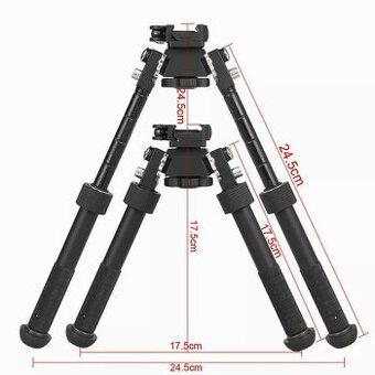Bipod dvojnožka na weaver lištu a picantinnyㅤ
