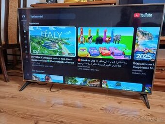 4K Smart TV 55"LG 55UK6500-úhlopříčka 140cm