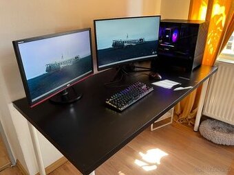 Herní sestava - PC + monitor + klávesnice