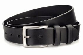 Pánský kožený opasek M4011 o šířce 4 cm