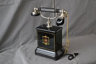 Velmi starý dánský telefon Jydsk, doprava zdarma.
