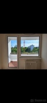 Nová plastová okna ze 2 panelákovych pokojů