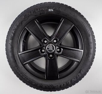 Škoda Octavia - Originání 16" alu kola - Zimní pneu
