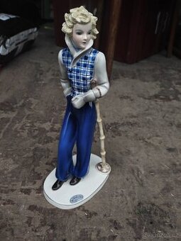 Keramická figurka, ruční výroba Vídeň - 1