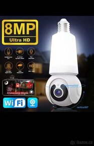 WiFi kamera nová 4k UHD 8mpix night vision