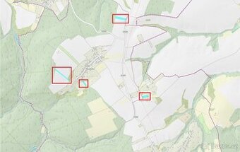Prodej zemědělské půdy – 6 452 m2 – kú Újezdsko