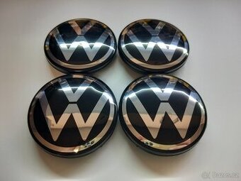 Středové krytky Vw, 65x56mm, Nové Logo 2