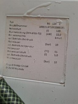 Zásobník vody Brötje - 1