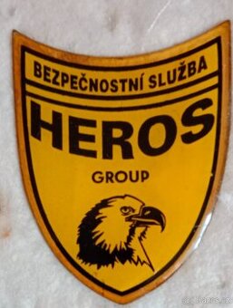 predám odznak bezpečnostní služba HEROS