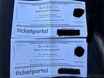 Koncert Black Country Communion v Olomouci 13.6.2025