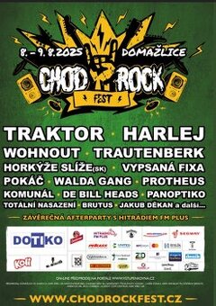 Chodrockfest 2 vstupenky