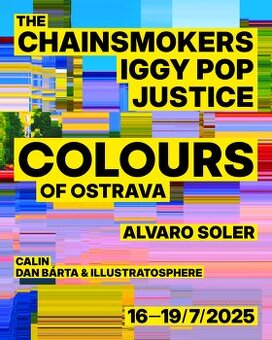 Prodám 4-denní vstupenku na Colours of Ostrava