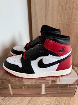 Nike air jordan 1 retro high og black toe reimagined