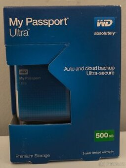 WD My Passport Ultra 500GB