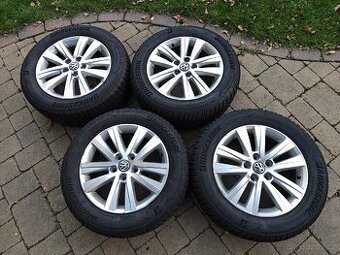 Originální Alu kola VW Multivan + Bridgestone Blizzak LM005