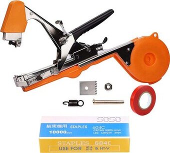 Oranžové vázací kleště na rostliny