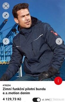 Engelbert Strauss zimní pilotní bunda vel.XL