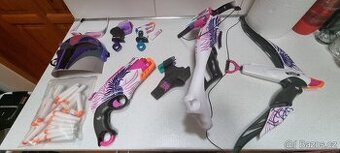 Nerf Rebelle kompletní sada + maska a brýle