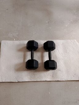 Jednoruční činky 2 x 15 kg