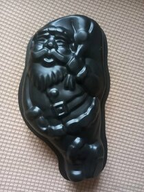 Plechová forma Santa Claus