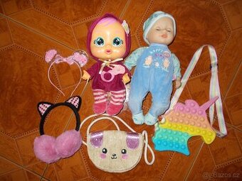 1x panenka-Cry Babies Fancy 1x panenka Baby Annabell..atd