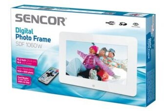 Fotorámeček ,,Sencor SDF 1060W,,
