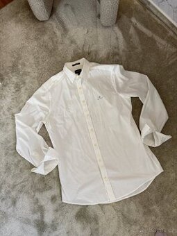 Luxusní, bílá košile GANT