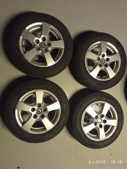 Komplet LETNI 14" al kola SPRINT ORIGINAL SKODA FABIA I FAC