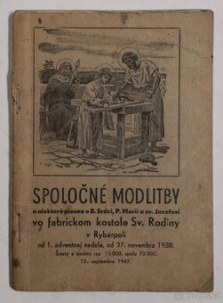 Spoločné modlitby 1936 - 1