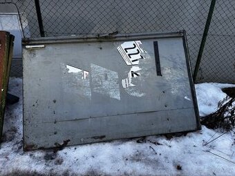 Garážová vrata 260x200cm dvoje