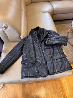 Pánská kožená bunda Baldinini