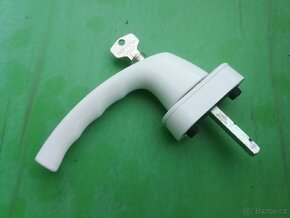 HOPPE klika ATLANTA zamykatelná, hliník, bílá