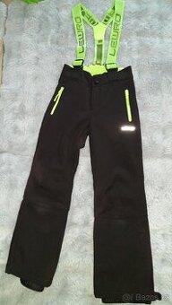 Dětské softshellové oteplovačky zn. Lewro vel. 128/134