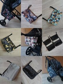 Kapsy na kočárek, šití na zakázku