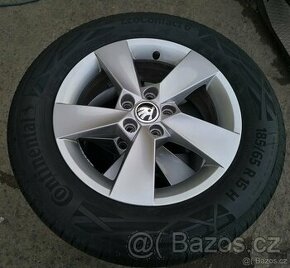 Komplet letní kola na Škoda Fabia 4 Continental 185/65 R15