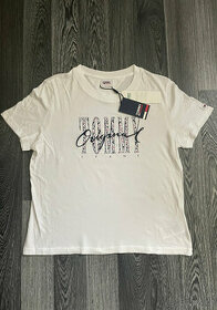 Dámské bílé triko Tommy Hilfiger - 1