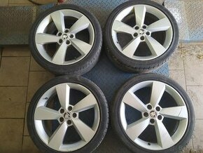 Prodám origo Alu kola škoda Rapid Fabie III 5x100 r17