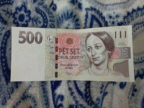 Bankovka 500 Kč řady R