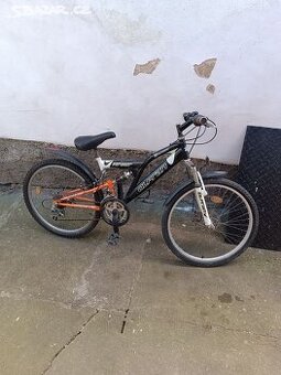 Horské celoodpružené kolo Olpran Foraker 24" Shimano