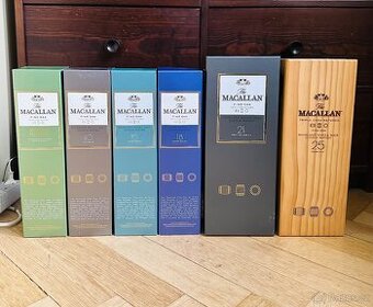 SBÍRKA MACALLAN FINE OAK 25 21 18 15 10 MASTERS 700ml