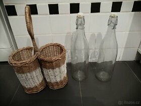 Prenoska na lahve plus láhve - 1