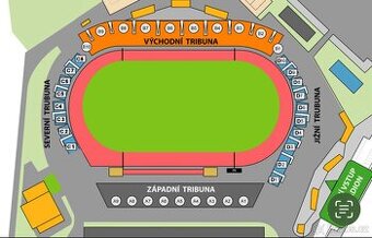 3x lístek Baník x Sparta 18.5. Tribuna C7