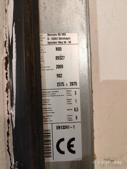 Garážová vrata hörmann n80 + pohon liftronic ecostar