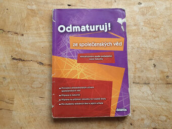 učebnice Odmaturuj ze společenských věd, r.2008