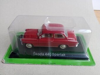 Škoda 440 Spartak DeAgostini, kovový model 1:43