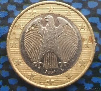 Mince 1 Euro rok 2002, Německo
