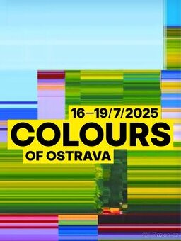 Colours of Ostrava, 4 denní vstupenka Dospělý