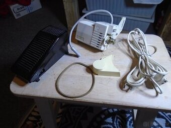 Motor TUR 2 + pedál, kabel k šicímu stroji Veritas - 1