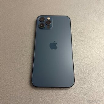 iPhone 12 Pro 128GB modrý, pěkný stav, 12 měsíců záruka - 1