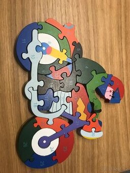 Prodám dřevěné puzzle - 1